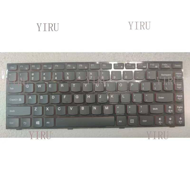 L+ For Lenovo Ideapad Y400 Y410 Y430P Y400P Y410P Y400N US red Keyboard no backlit