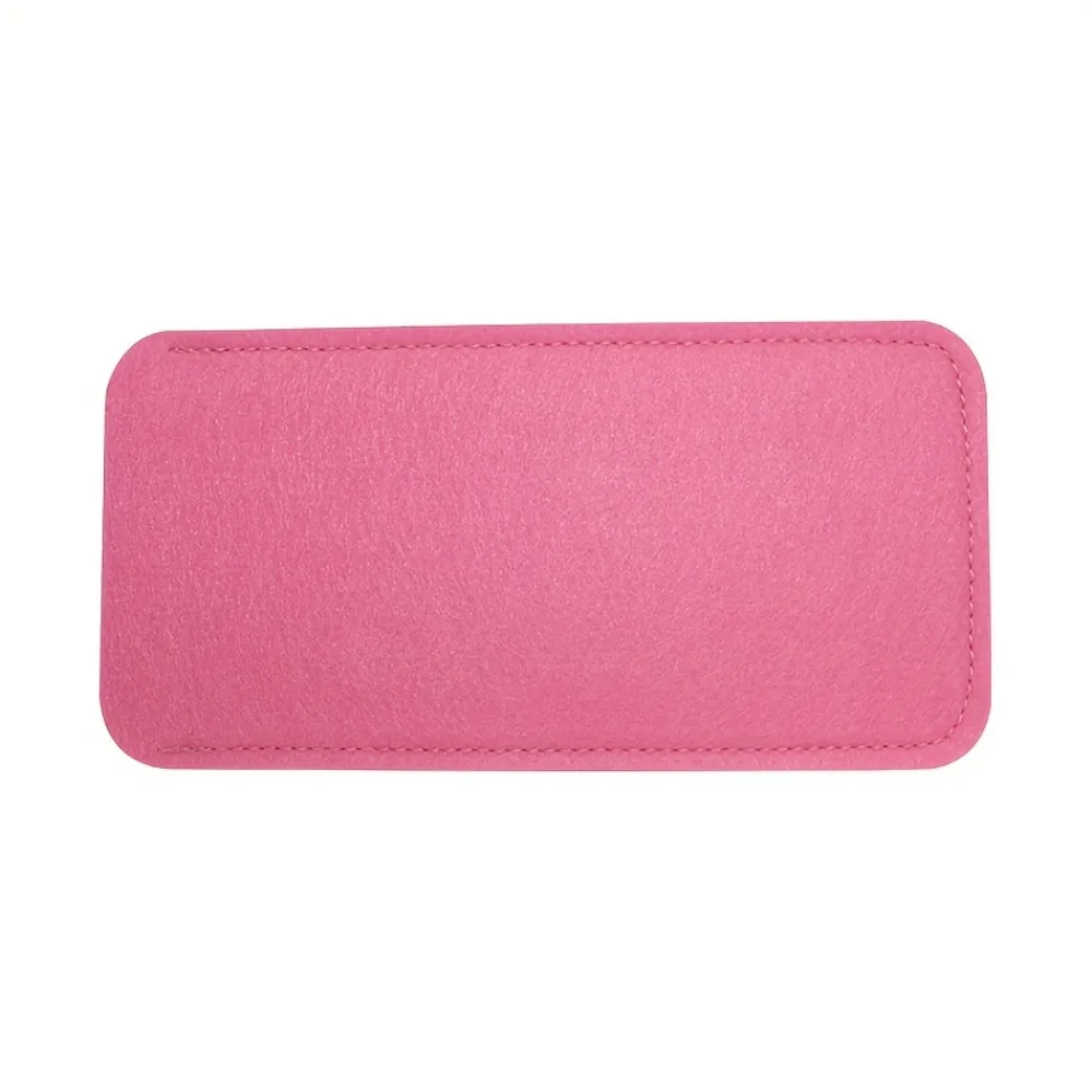 1 piece of soft felt cloth glasses bag, portable sunglasses presbyopia glasses bag, glasses protection glasses jewelry bag image 3