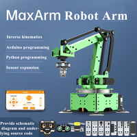 Hiwonder 5 Axis Robot Arm MaxArm Open Source Robotics Manipulator Powered by ESP32 for Python Arduino Program Inverse Kinematics