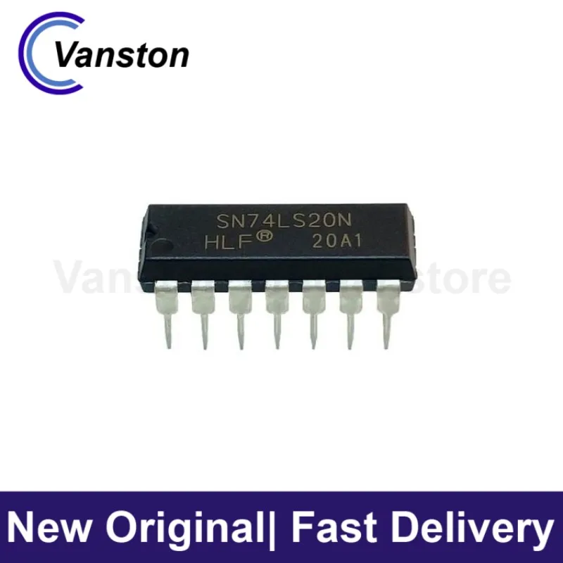 10pcs SN74LS20N HD74LS20P 74LS20 Direct DIP-14 Dual 4-Input & Non-Gate Integrated Circuit Package Fast shipping