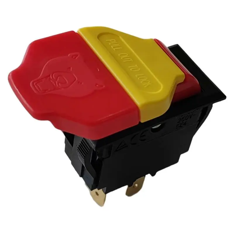 

On-Off Paddle Switch 20/12A 125/250V 4Pins For 137 Series Table Saw & Drill Press 0LWG 27A1 0LWC 0LVW-A57M