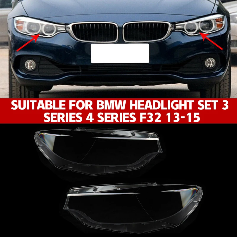

Для BMW 4 серии F32 F33 F36 2014 2015 2016 2017, автомобильная фара, крышка объектива, пара