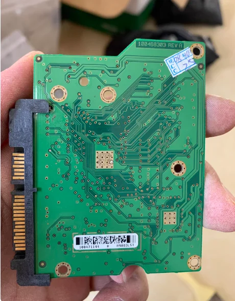 Circuit board hard disk board number 100468303 REV A white label 100471144