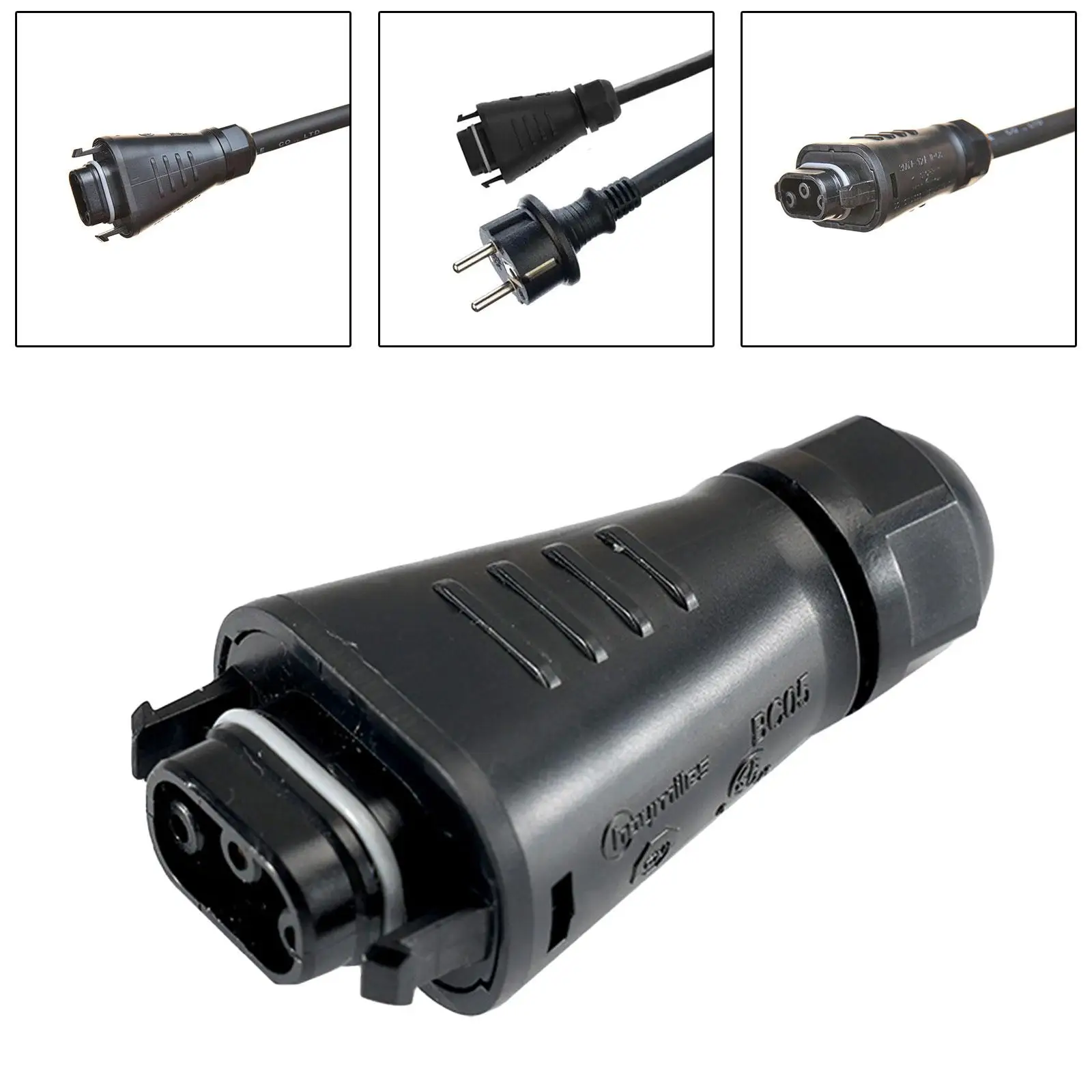 Compact Waterproof Field Connector BC05 Adapter IP68 Wire Connector for PV System Micro Inverters Reliable Performance