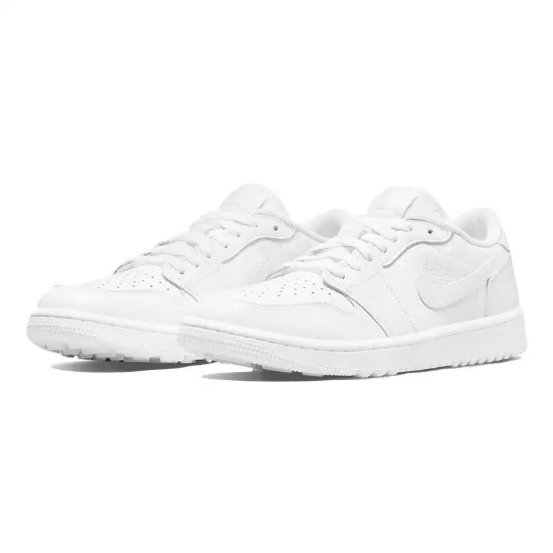 Nike Jordan Air 1 Low Golf "Triple White" scarpe da ginnastica DD9315-101