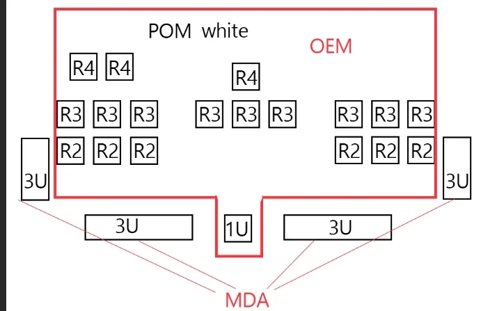 

POM keycap customization OEM/XDA