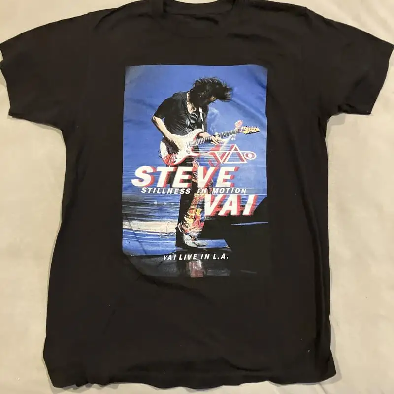 

Концертная футболка Steve Vai STILLNESS IN MOTION Live LA, двухсторонняя M