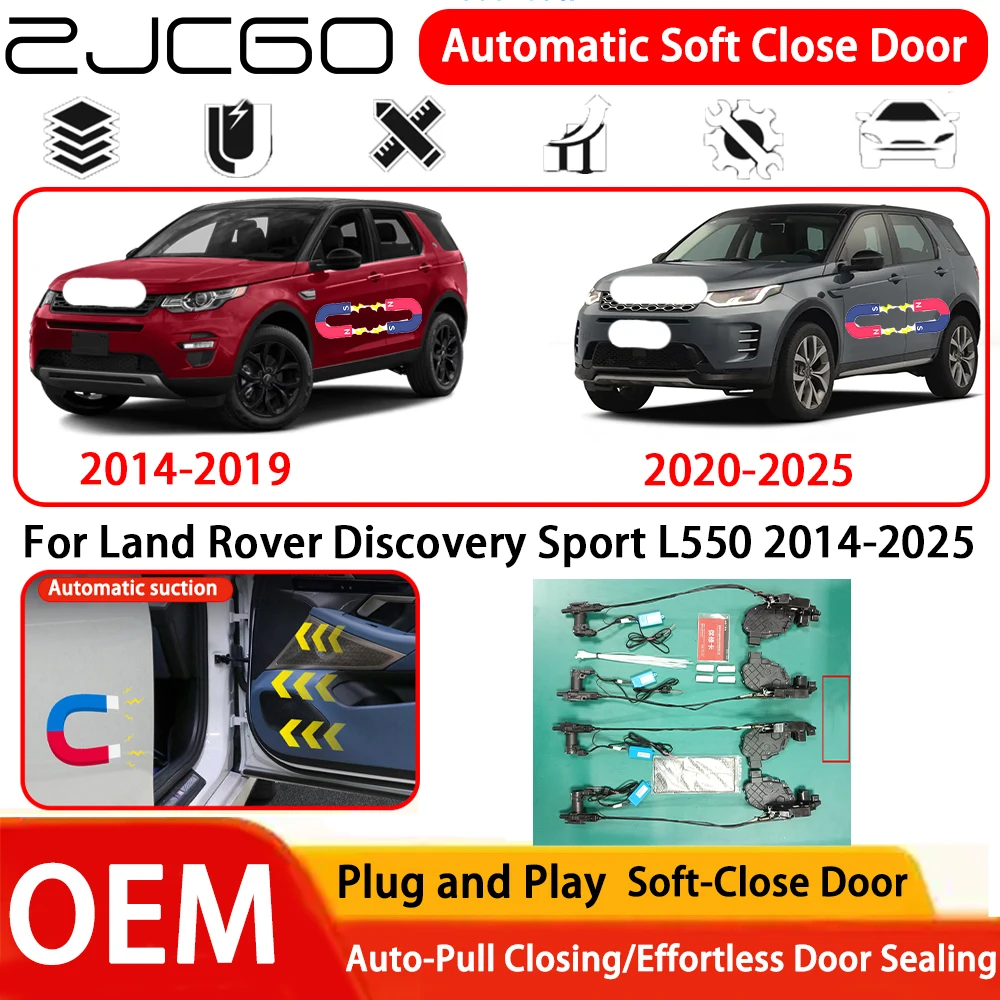 

for Land Rover Discovery Sport L550 2014-2025 Car OEM Plug and Play Automatic Electric Soft Close Door Comfort Closing System