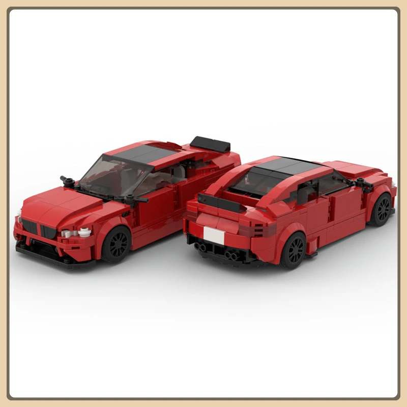 

MOC-86087 Строительные блоки Автомобиль Спортивный автомобиль Гоночная модель M5 Набор моделей-головоломки Подарочная серия Speed