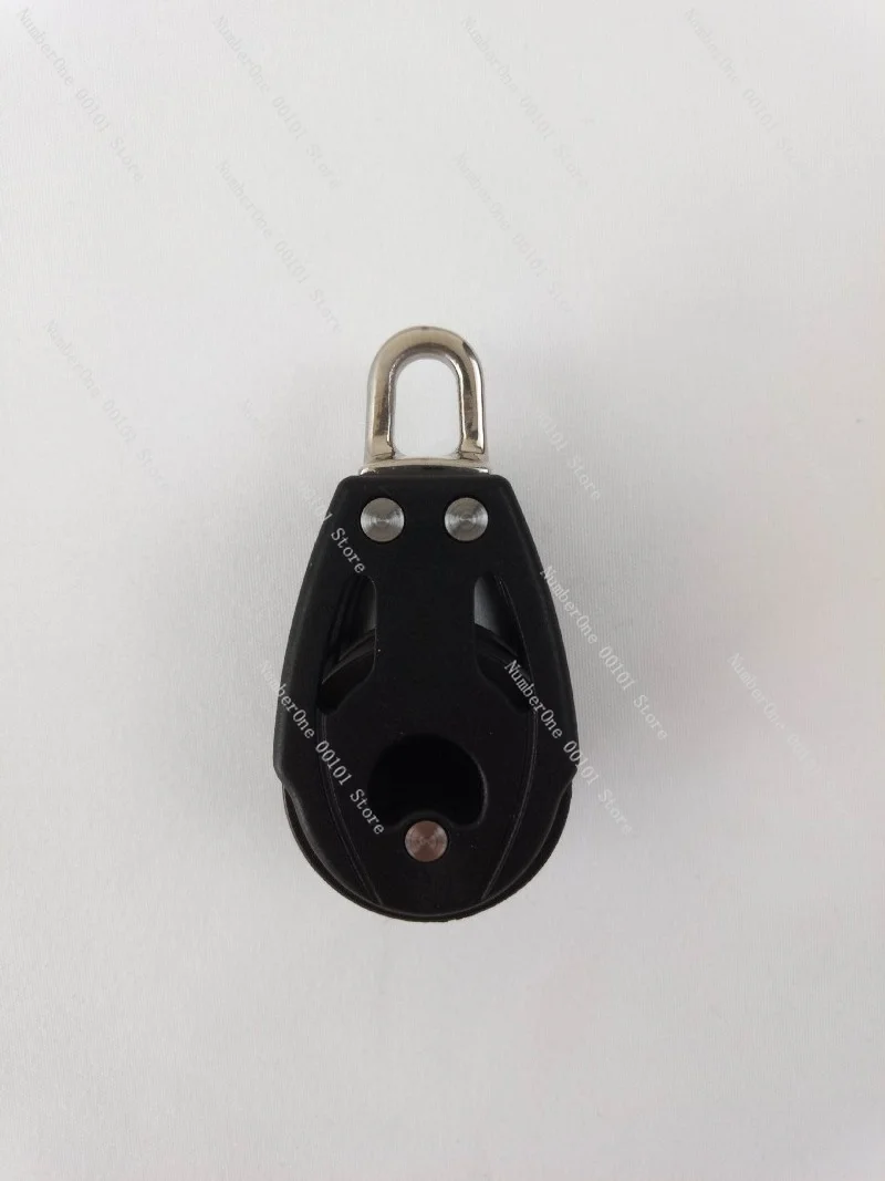 22 mm wheel diameter 6 mm wire diameter two-wheeled sailing ball pulley, yacht marine accessories BB-0207F