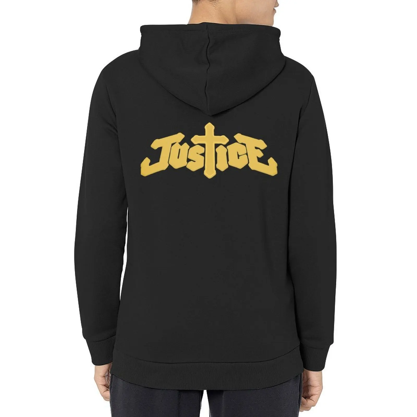 

Justice - Logo Hoodie graphic t shirts men japanese style clothes for men mens clothes designer hoodies