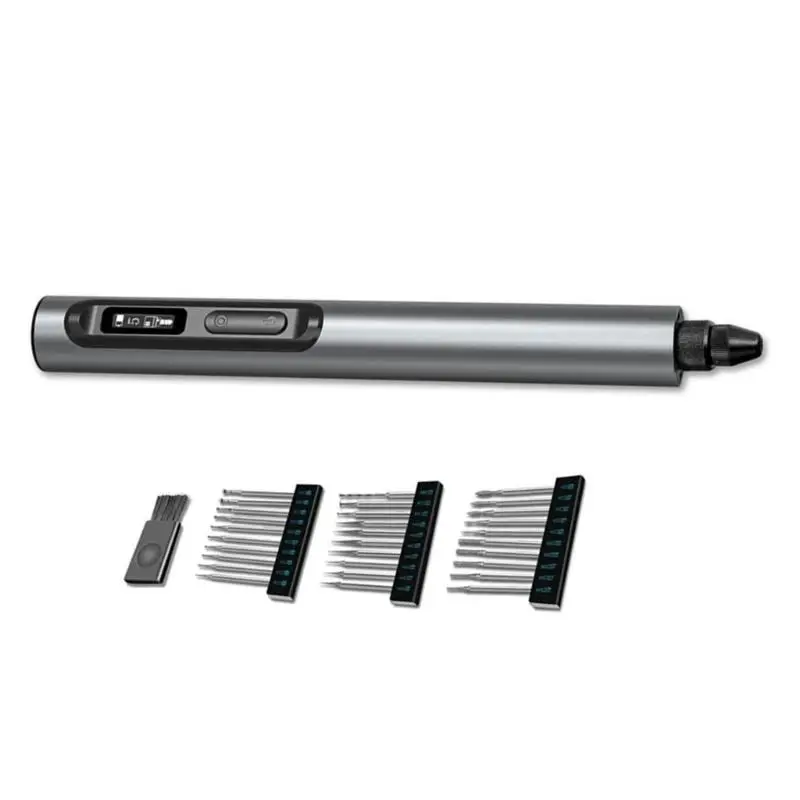 Gravurstift für Metall, Holz, Glas, Kunststoff, Gravierstift mit LED-Licht, 5 Geschwindigkeiten, kabellos, leichtes Geschenk für – Detail 9