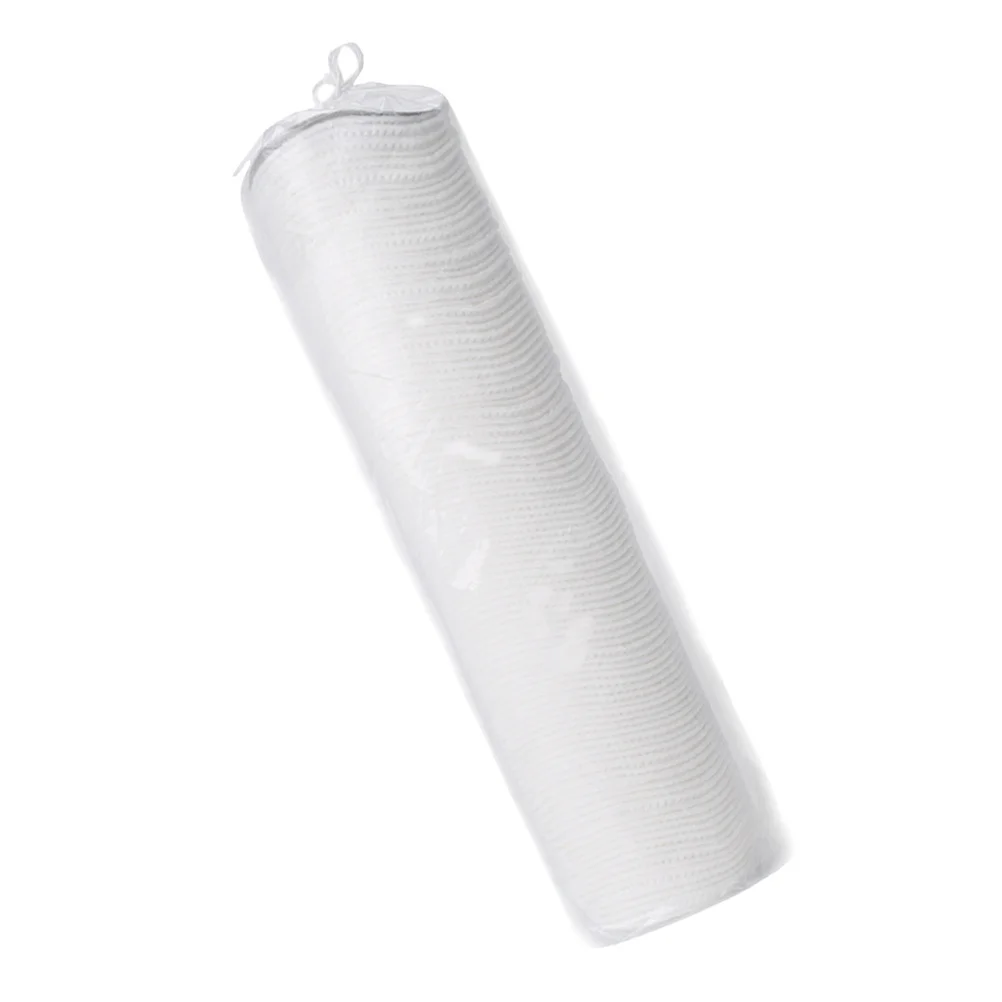 1セット1セット純粋なメイク落としパッド巾着袋再利用可能なフェイスメイク落としパッドクリーニングパフ女性用フェイシャルワイプツール