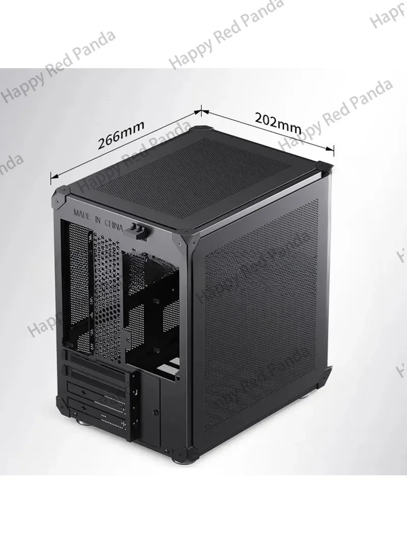 C6 ITX/MATX Home/Office Mini Desktop PC Case Type-C Interface Support