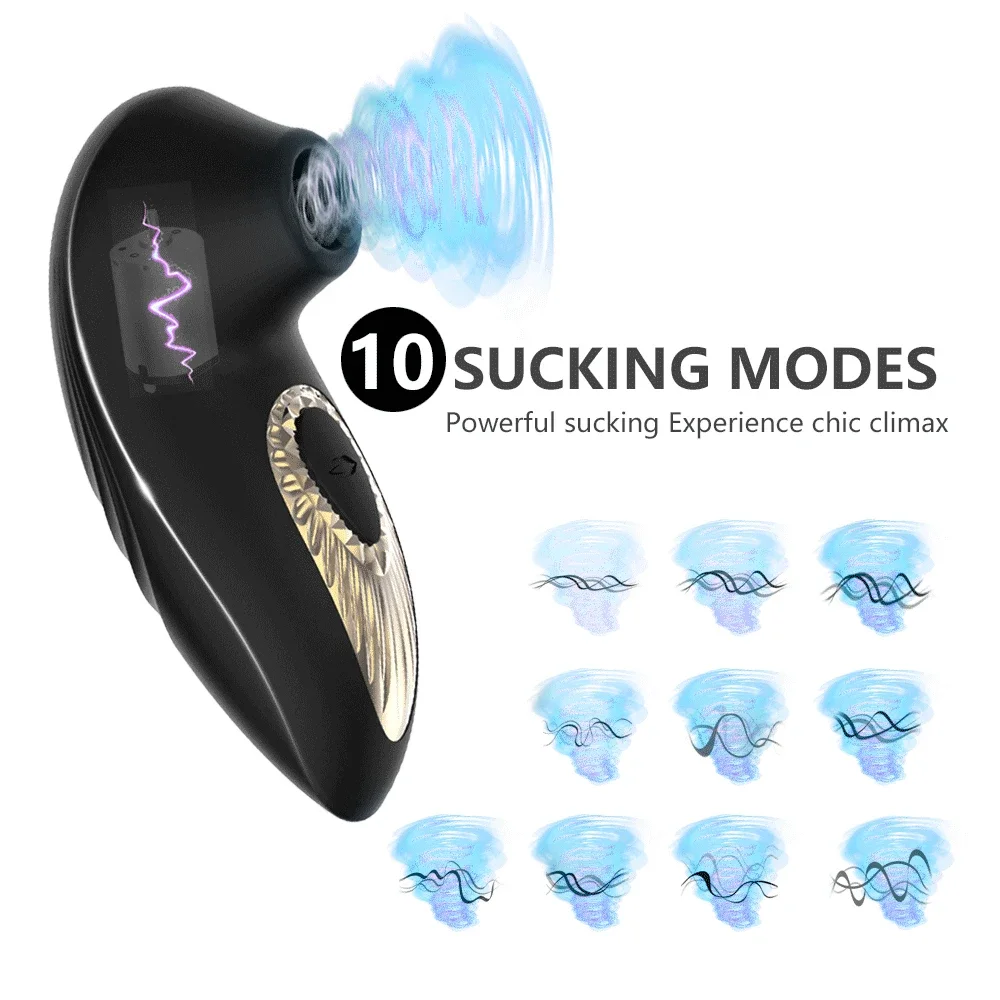 Powerful Sucking Vibrator for Women 10 Mode Clit Sucker Clitoris Vacuum Stimulator Oral Nipple Female Sex Toy for Adult Shop