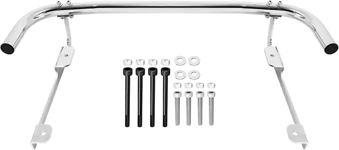 

Chrome Rear Crash Bar Bumper Guard for Glide Ultra 2009-2024/CVO Glide Guide 2020-2022