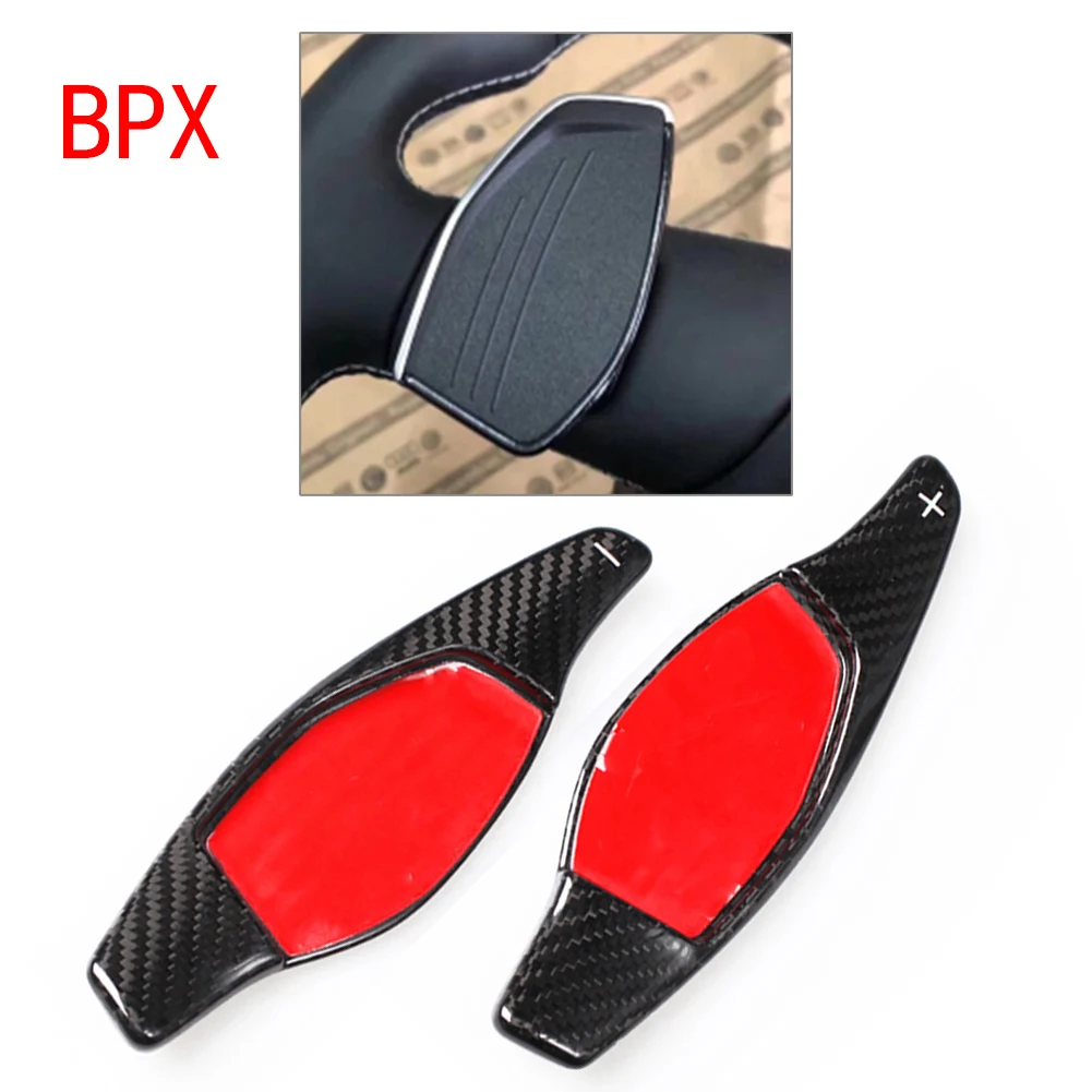 

Car Steering Wheel Shift Paddle Extension Carbon Fiber For Audi R8 TT RS 2016-2018 & RS3 RS5 2017-2018 & RS4 2018 2Pcs