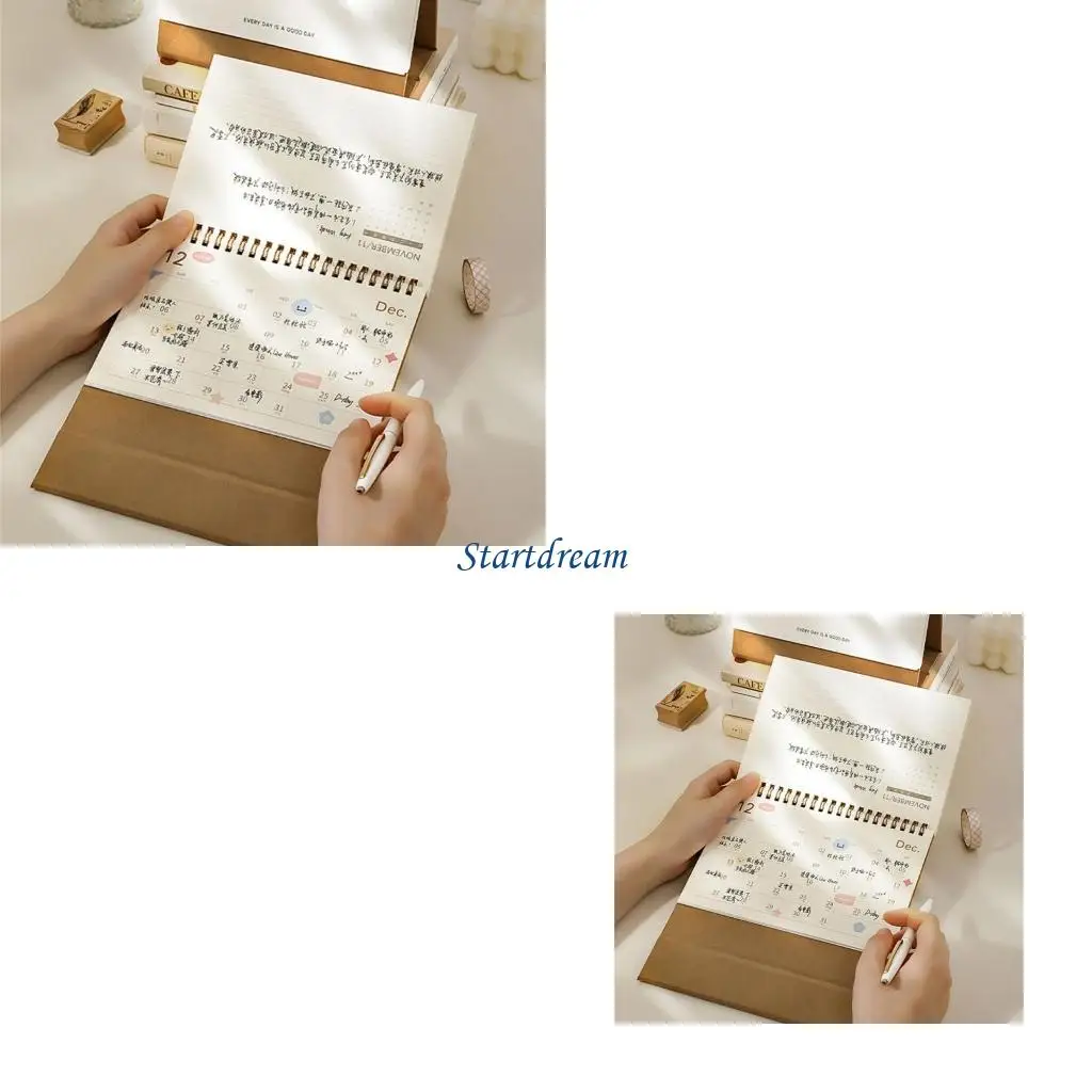 

2026 Стол -календарь 16 -месячный планировщик календаря с 09/2025 по 12/2026 для заметок о назначениях Управление планом задач