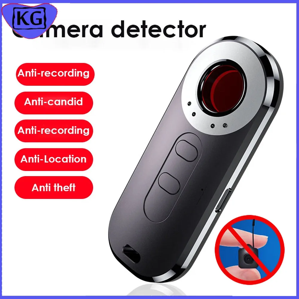 Anti Hidden Spy Camera Detector Bug GSM GPS Tracker signal 3g 4g 5g wifi Finder Alarm Locator Scan Hotel Spy Things Detector