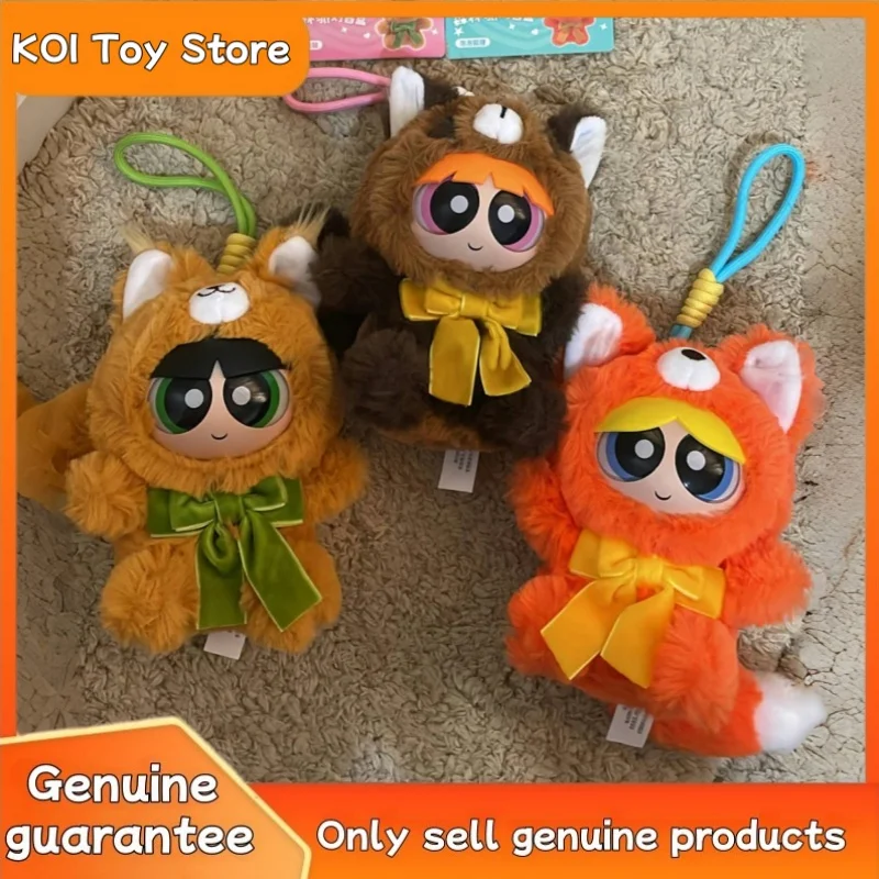 

Новый Powerpuff Girls Forest Party Series слепая коробка Kawaii кулон виниловая загадочная кукла модный брелок орнамент детские игрушки подарки