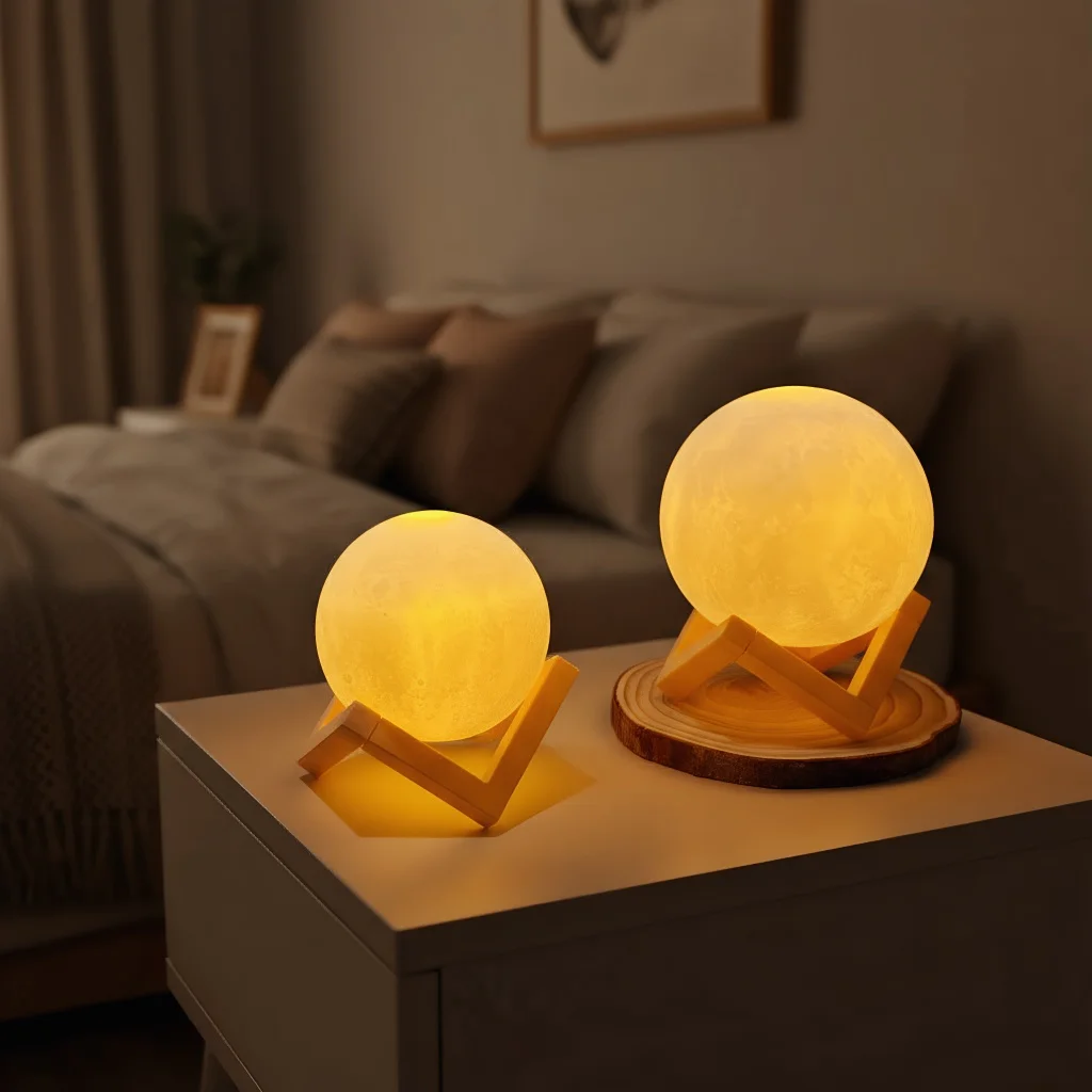 Luce LED Moon Galaxy - Lampada da notte fai da te per bambini e adulti, regalo di compleanno, arredamento per la camera da letto