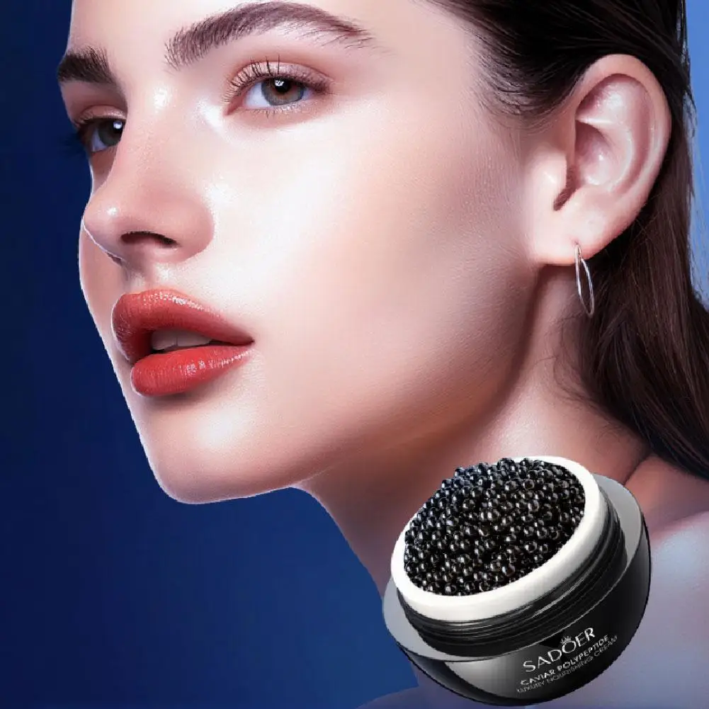 

30ml Face Cream Caviar Moisturizing Elastic Cream Anti-Aging Cream Lazy Brightening Skin Firming Care Face Complexion D9X2