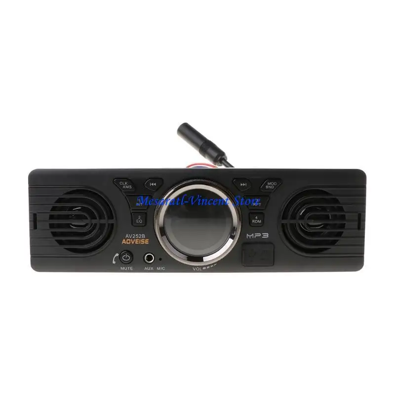 

A70F Многофункциональный салон автомобиля Громкая связь Приемник вызовов Bluetooth-совместимый музыкальный плеер Универсальный