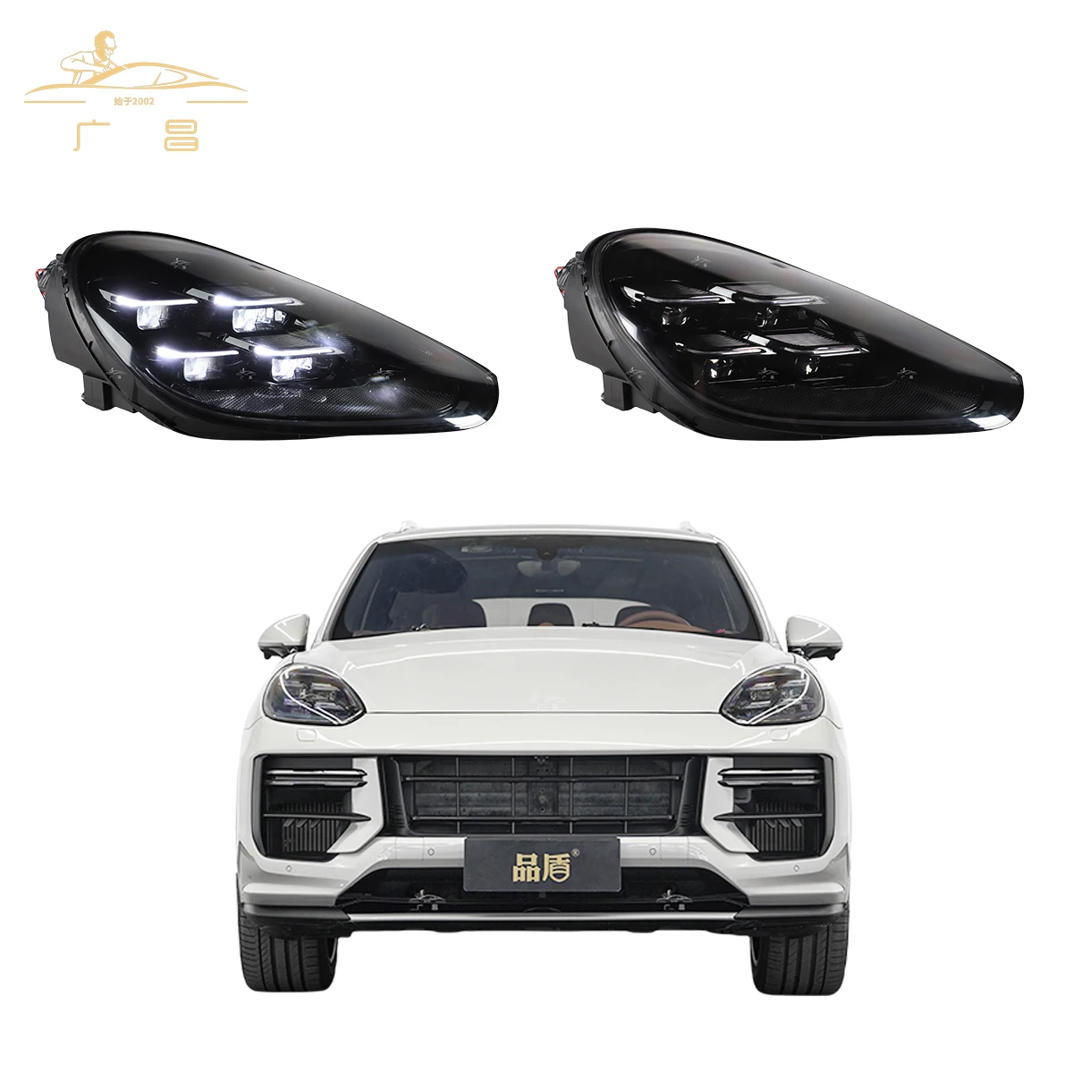 

High Quality Upgrade 2015-2017 for Cayenne 958.2 to 2025 Matrix LED Headlights