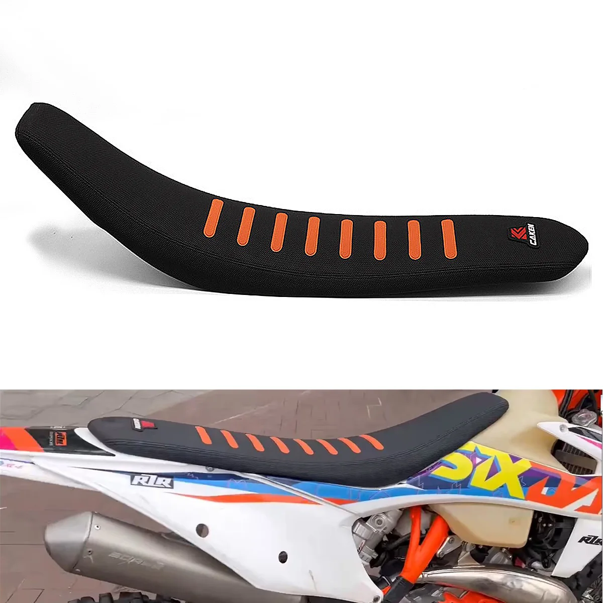 

Motorcycle Diamond Pattern Cushion Saddles Antiskid Waterproof Seat For KTM EXC EXCF SX SXF XC XCF XCW XCFW 125 250 300 350 450