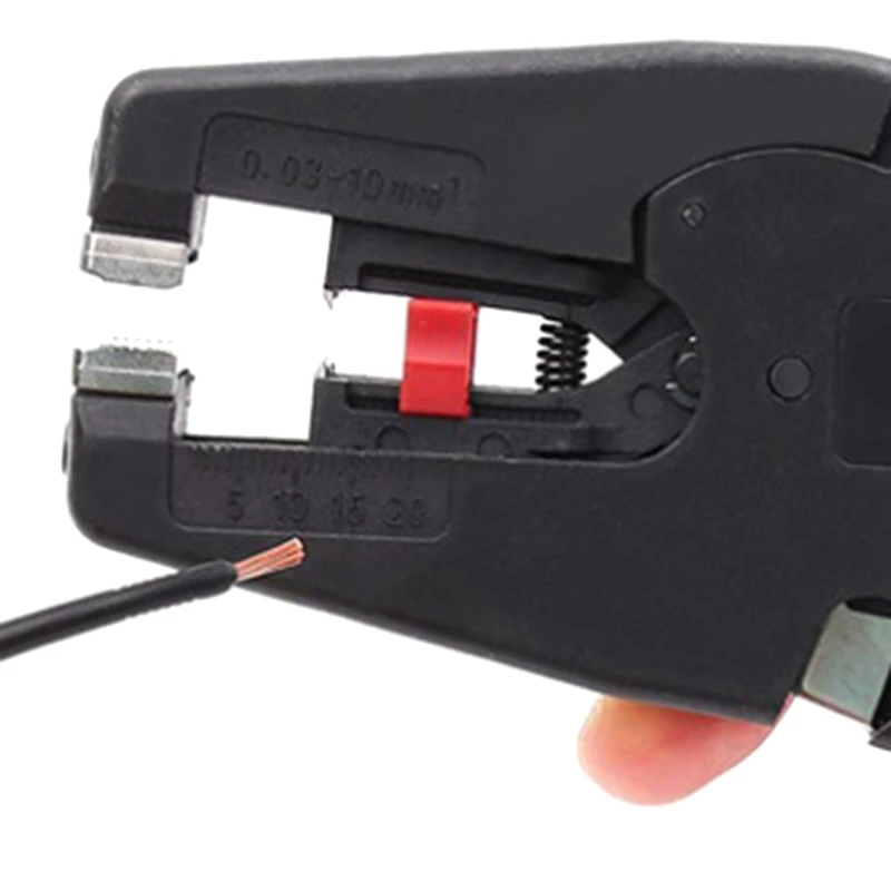 Multifuncional Wire Stripper com cortador, descascando ferramentas para eletrônicos e elétricos, 1 PC