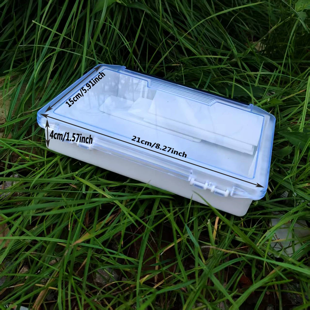 Große Multifunktionale Angelbox, Köderbox, Aufbewahrungsbox für Kunstköder-Teile und Zubehör, Angelausrüstungs-Organizer – Detail 2