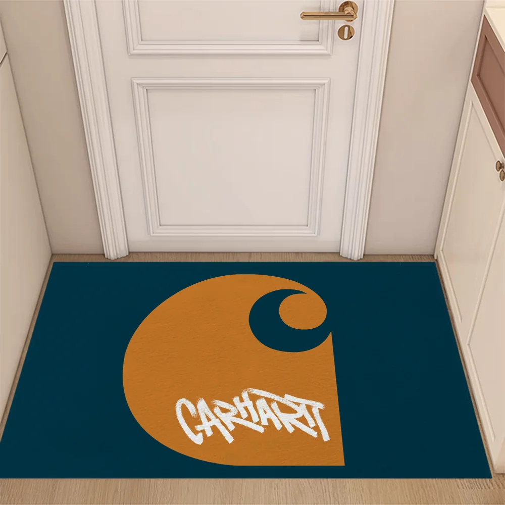 Carharttes Floor Mat for Hallway on the Floor Kitchen Rugs Doormat Entrance to Home Decor Items Carpet in the Bedroom Rug Custom