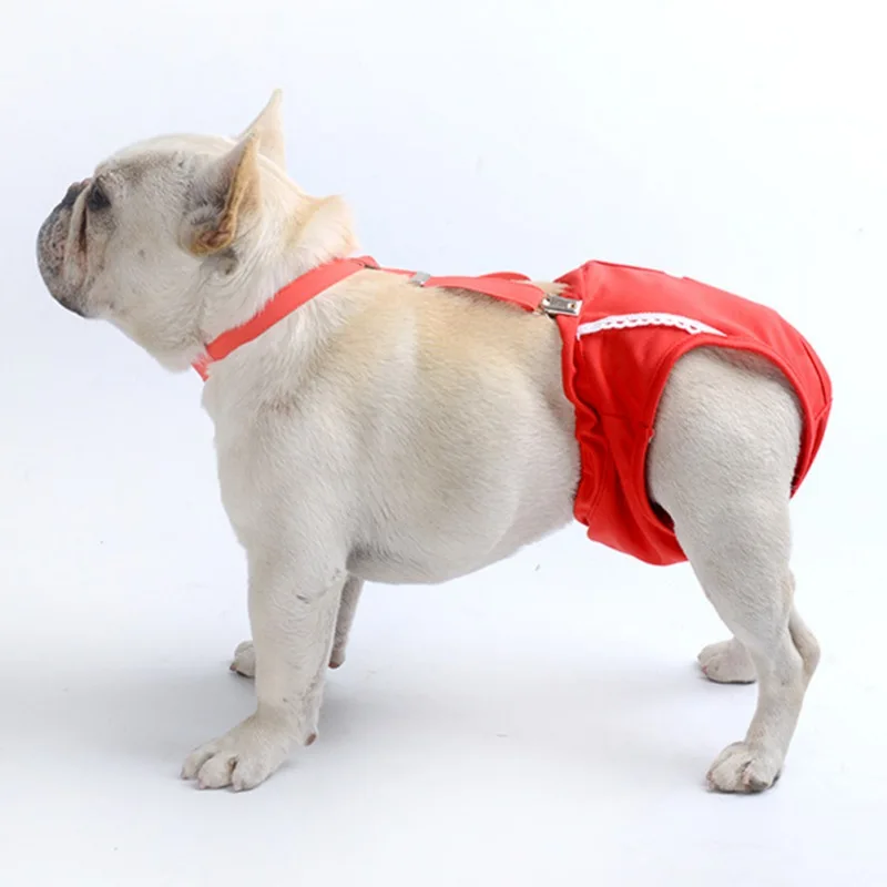 Pet Physiological Pants Summer Cotton Female Dog Sanitary Panties Shorts Underwear Sanitary Diaper Washable Shorts Pet Supplies