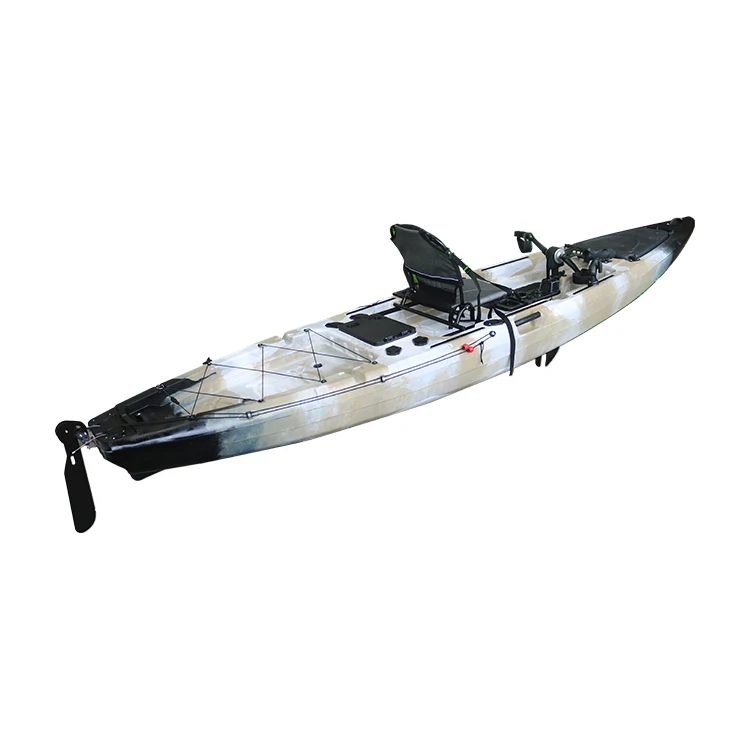 Pesca Surf Crociera Rotomolded Lldpe Pesca Gonfiabile Pedale Drive Kayak