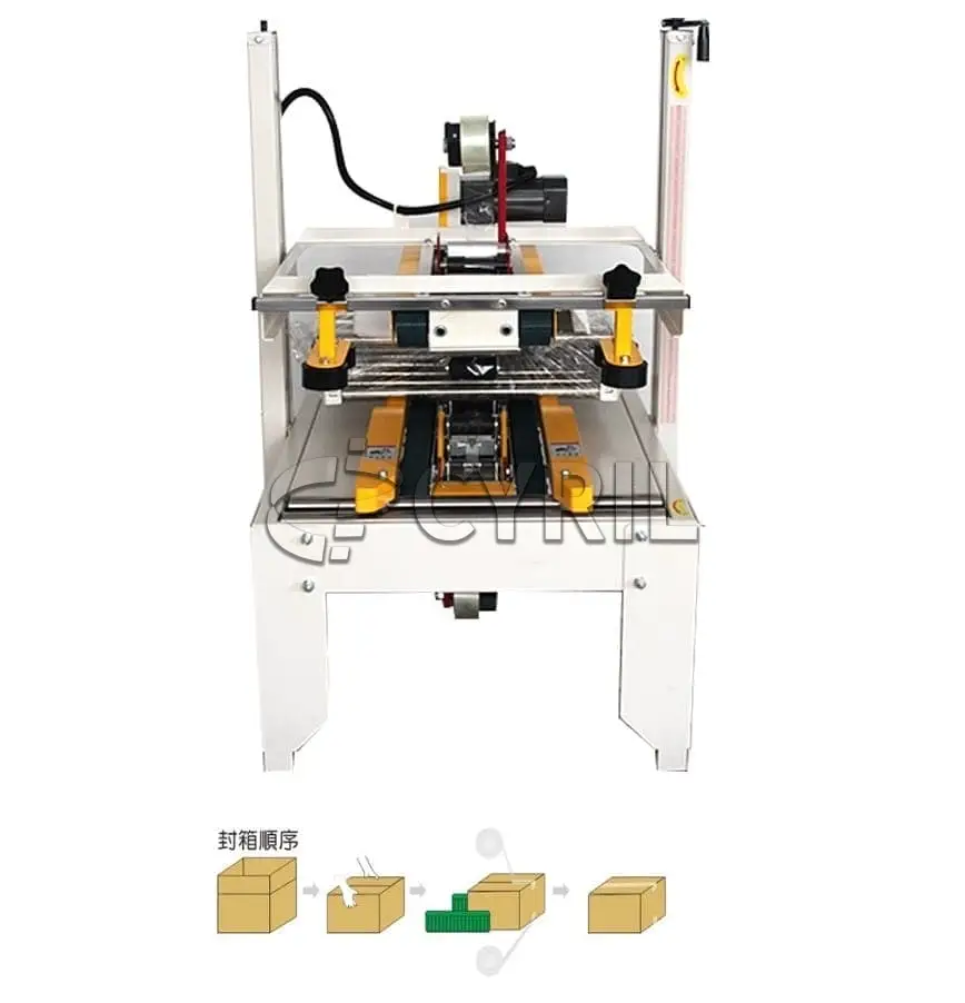 حار بيع آلة ختم الصناديق الأوتوماتيكية لصناديق الكرتون #2
