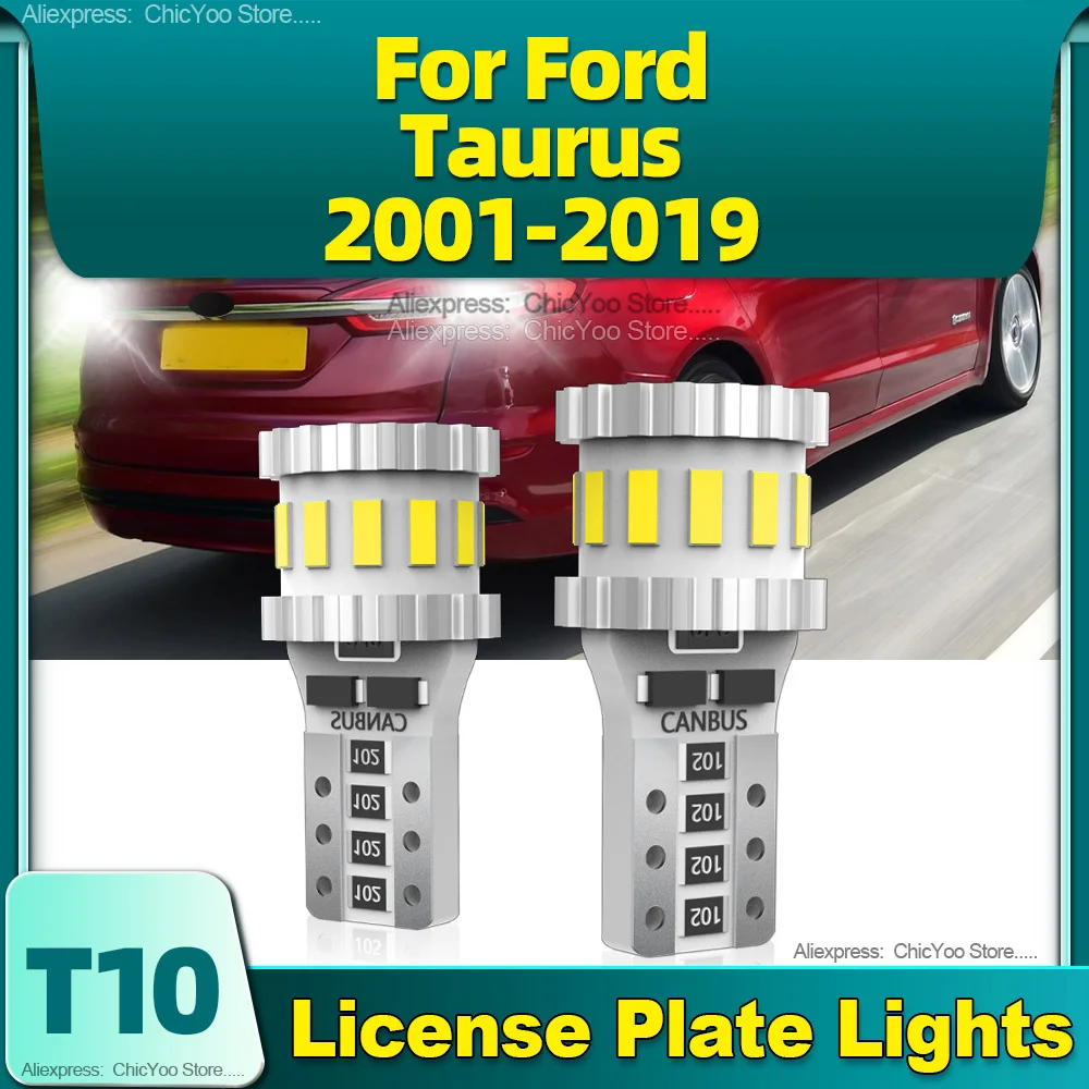 

T10 W5W 194 LED Bulb Canbus 12V License Plate Lights For Ford Taurus 2001 2002 2003 2004 2005 2006 2007 2008 2009 2010 2011-2019