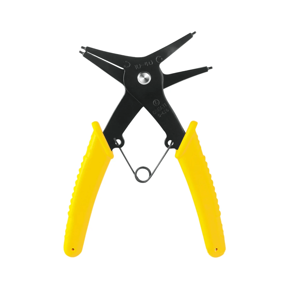 Circlip Pliers 2in1 Internal and External Dual Purpose Pliers External Spring Pliers Large Retaining Ring Removal Tool Creative