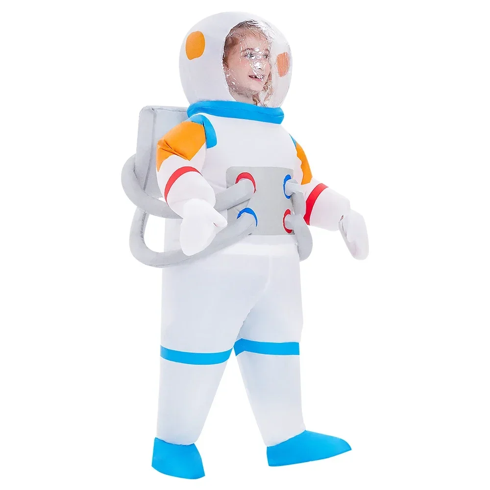 Inflatable Astronaut Costume for Adults and Children, Suitable for Halloween Carnival Party, Cosplay Props, Space Exploration