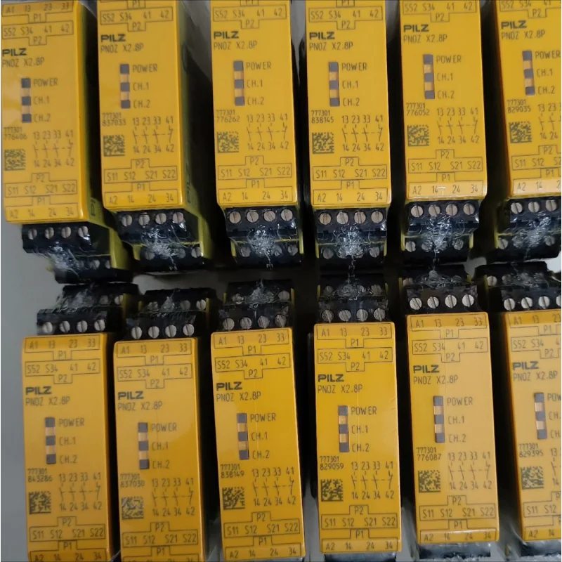 Original German Pilz X2.8P Safety Relay 777301 777302 787301 787302 Industrial Control Relay for Enhanced Safety