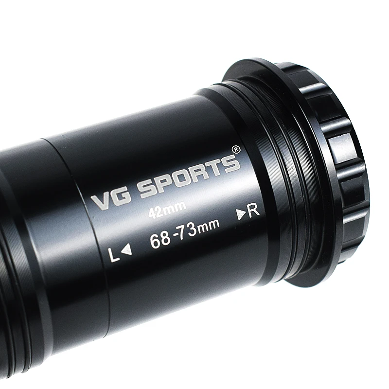 세라믹 축 MTB 도로 자전거 카운터 락 프레스 PF30 BB30, 초경량 68/73mm 나사 하단 브래킷 자전거 축 내구성 22/24mm
