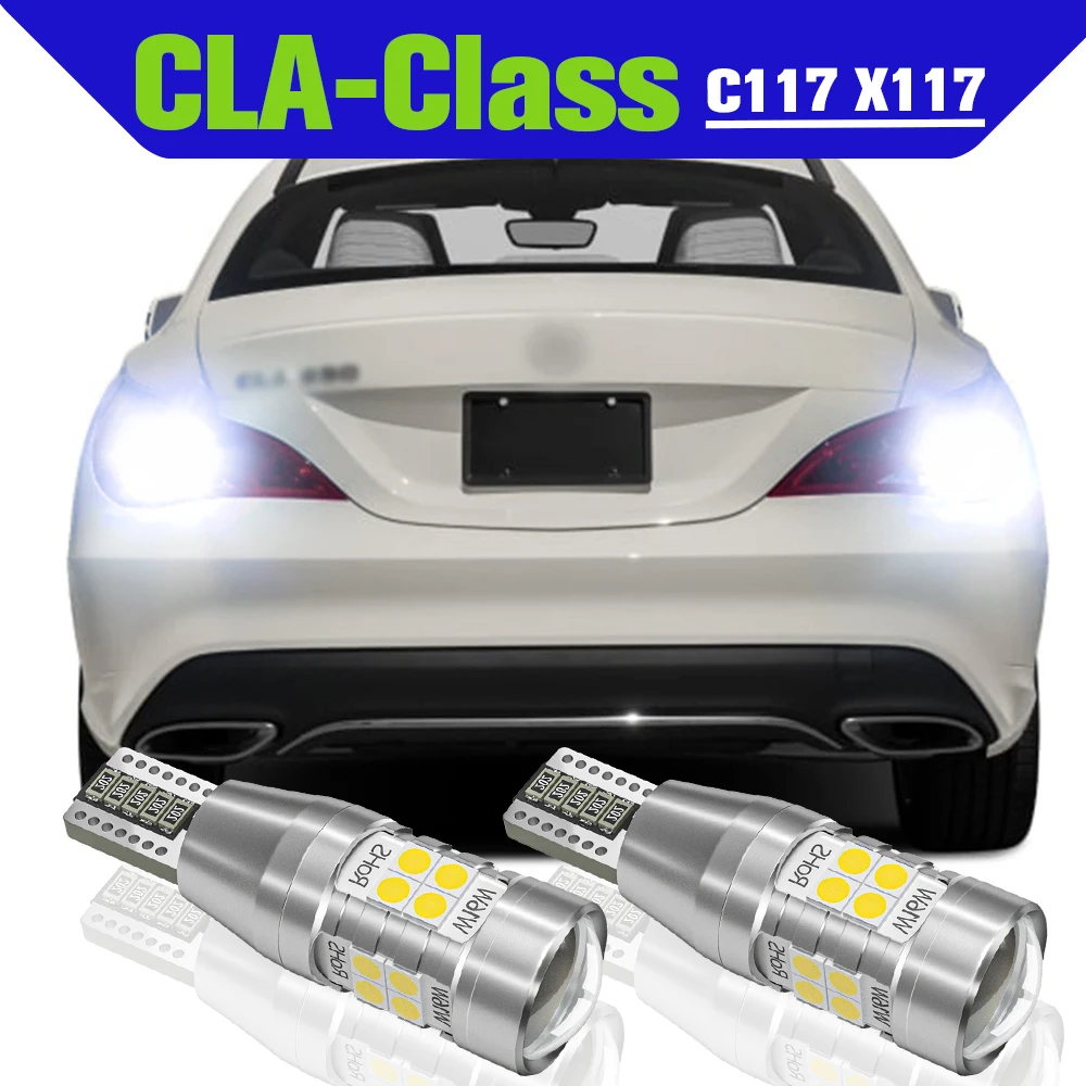 

Reverse Light Accessories 2x LED Backup Lamp For Mercedes Benz CLA Class C117 X117 2012-2019 2014 2015 2016 2017 2018