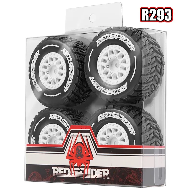 Rs Red Spider Arrma 1:14 Mojave Mini Mohave pneu de voiture court Mjx 14211 pneu de voiture court non collé télécommande accessoires de voiture Rc