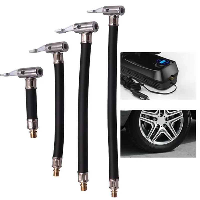 

Удлинительный шланг автомобильного воздушного насоса, гибкий шланг для накачивания автомобильных шин, быстронадувающая удлинительная трубка-адаптер для шин для автомобиля, мотоцикла