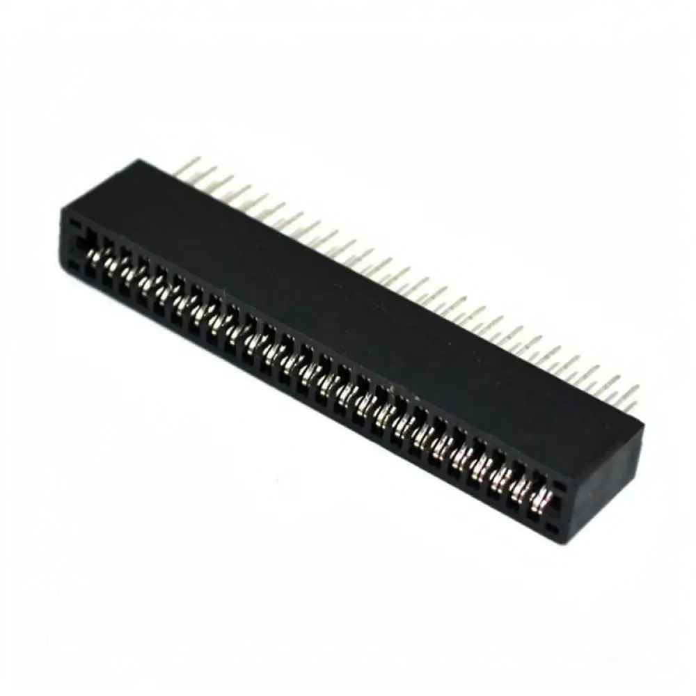 Repairing Component 50Pin Connector For N64 Slot Durable Black 2.5mm Pin Pitch Gaming Console Accessory