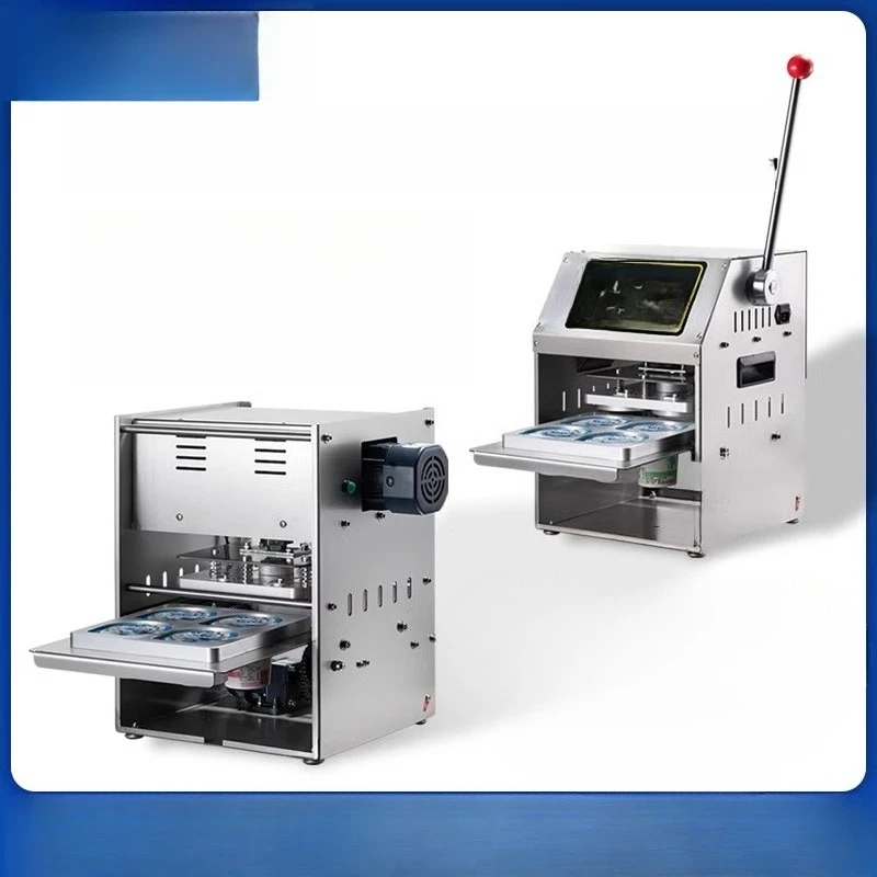 Máquina de sellado de tazas de helado y yogur, helado de yogur, bebida de leche, máquina de sellado de té de la leche, salsa de leche de soja, sello de relleno de yogur