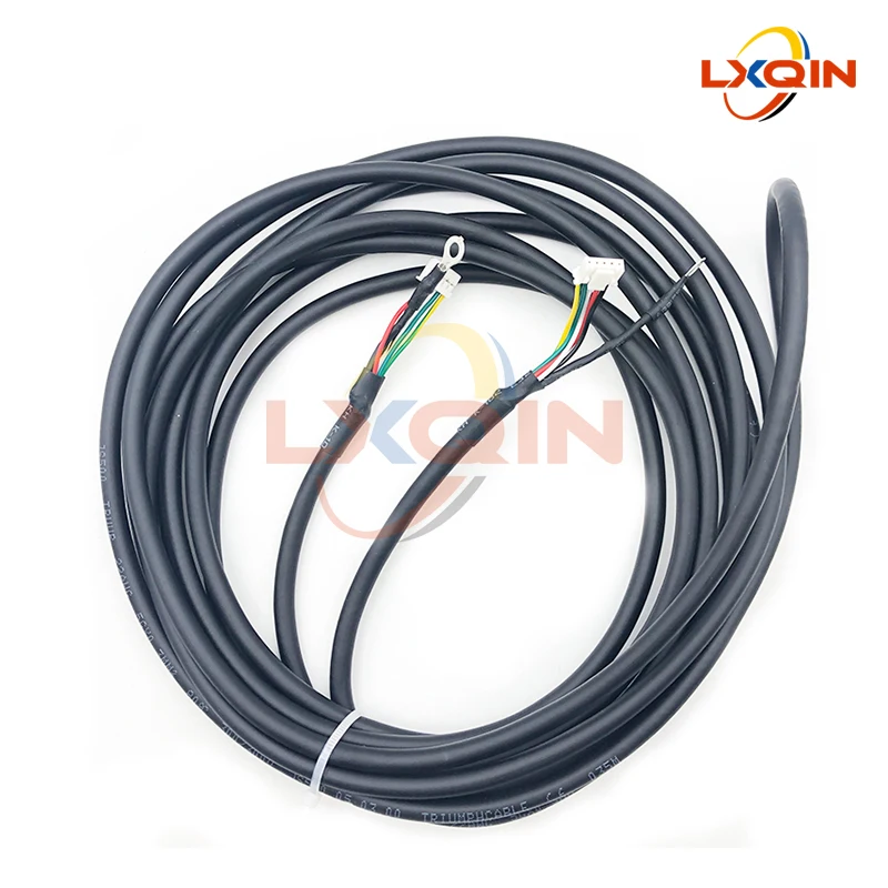 LXQIN printer long signal cable 3.5m/5m for Hoson board for xp600/I1600/I3200 printhead printer communication Cable black