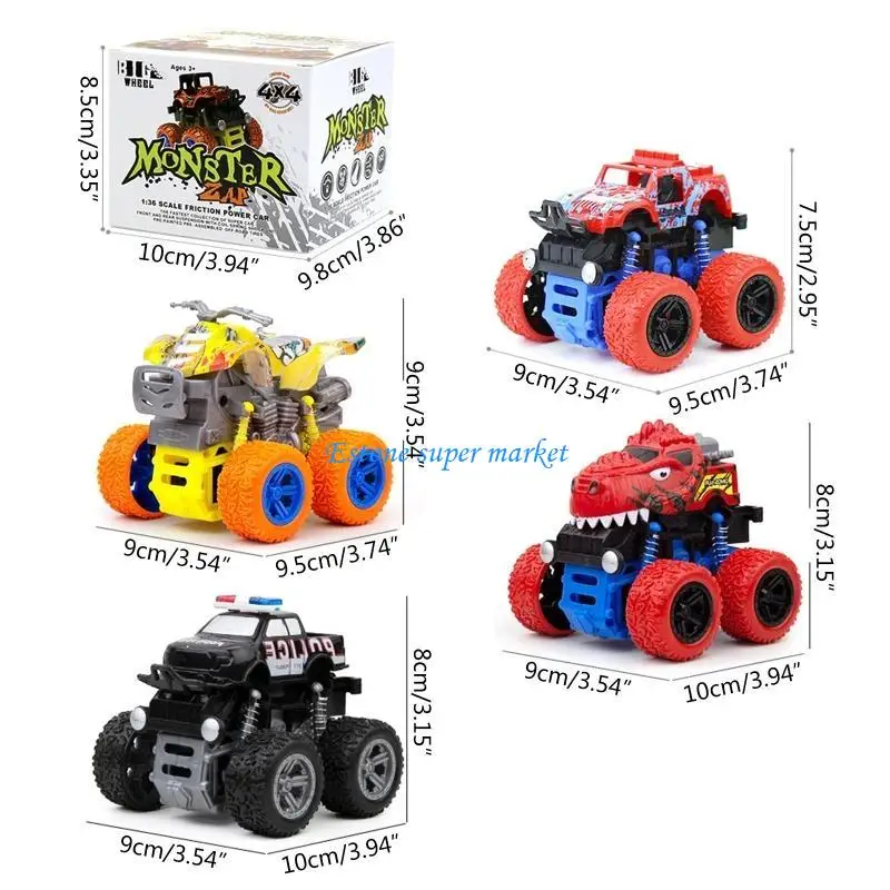 Mini voiture à chenilles modèle 090B, jouet pour enfants, avec Anti-collision inertie, Gi amusant