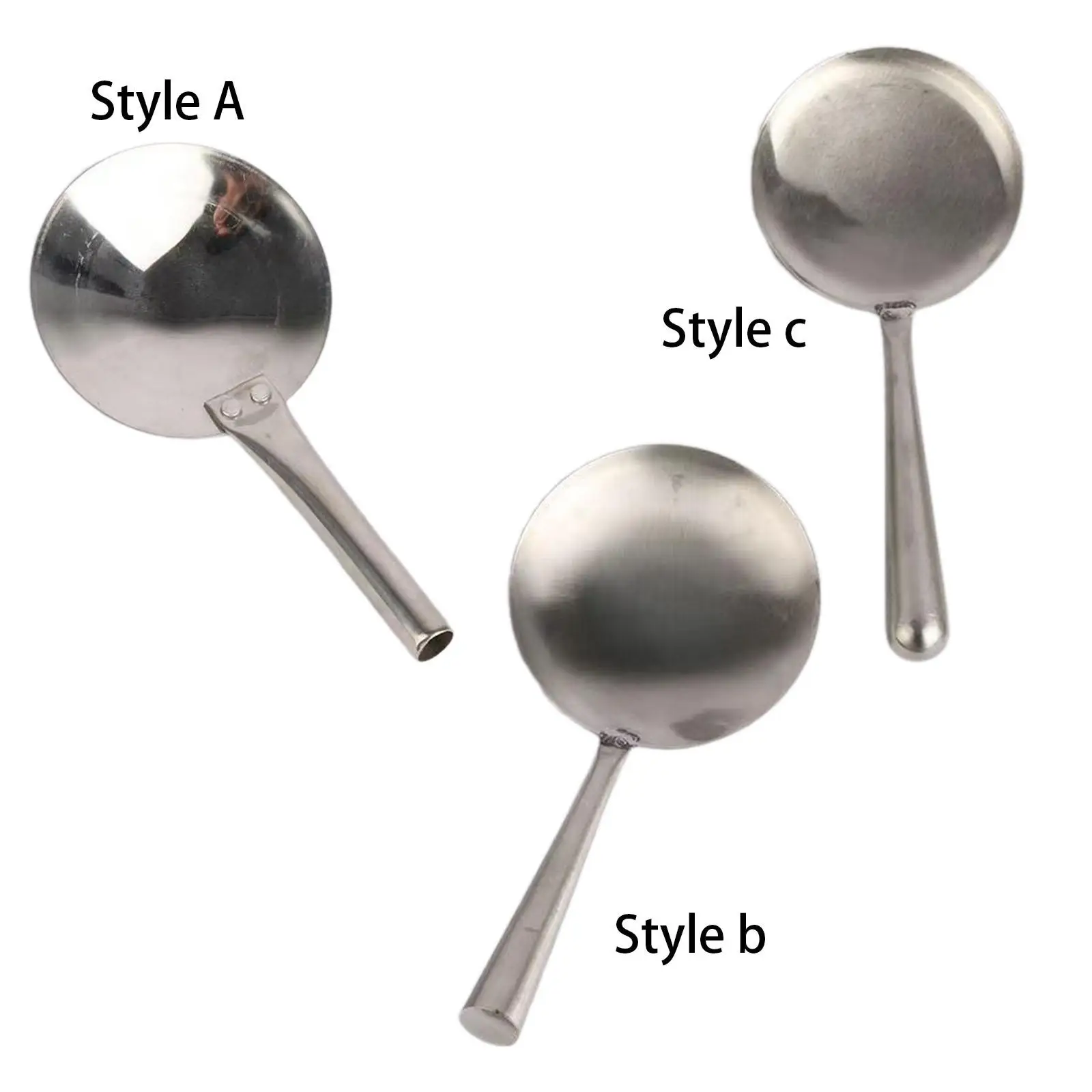 Tofu Spoon, Serving Spoon ,Stainless Steel, Heat Resistant Flat Bottom Scoop, Easy to Clean Soup Spoon Kitchen Scoop