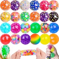 15pcs Stress Balls Soft Squeeze Balls Candy Bag Fillers for Halloween Christmas Thanksgiving Gifts