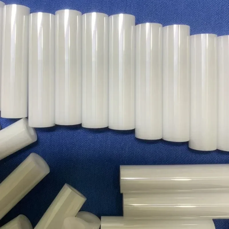 Zirconia ceramic shaft sleeve/plunger/pipe/tube high temperature resistance/customized，1pcs OD8mm ID4mm